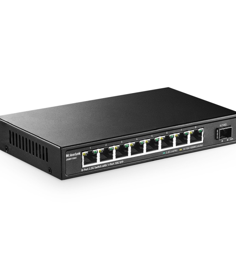 MokerLink 8 Port 2.5G Ethernet Switch with 10G SFP+ product photo