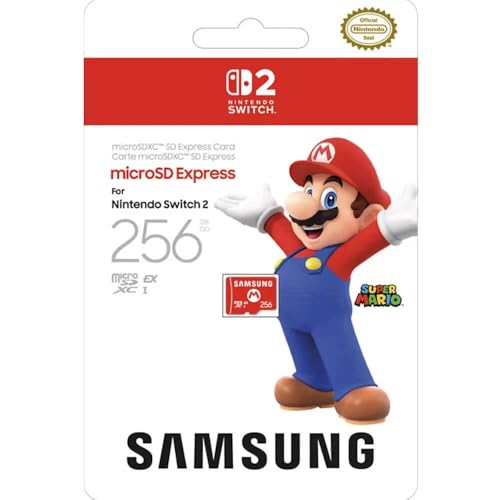 Samsung microSD Express Card 256GB for Nintendo Switch 2 product photo