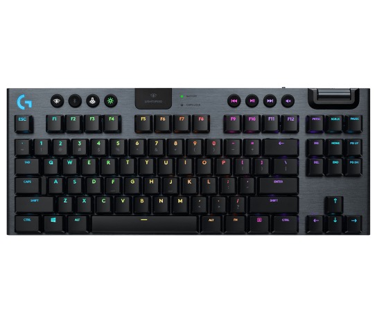 Logitech G915 TKL Tenkeyless Lightspeed Wireless RGB Mechanical Gaming Keyboard product photo